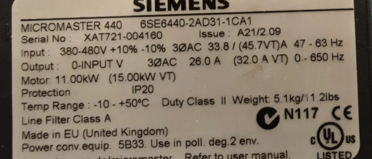 Ремонт оборудования Siemens