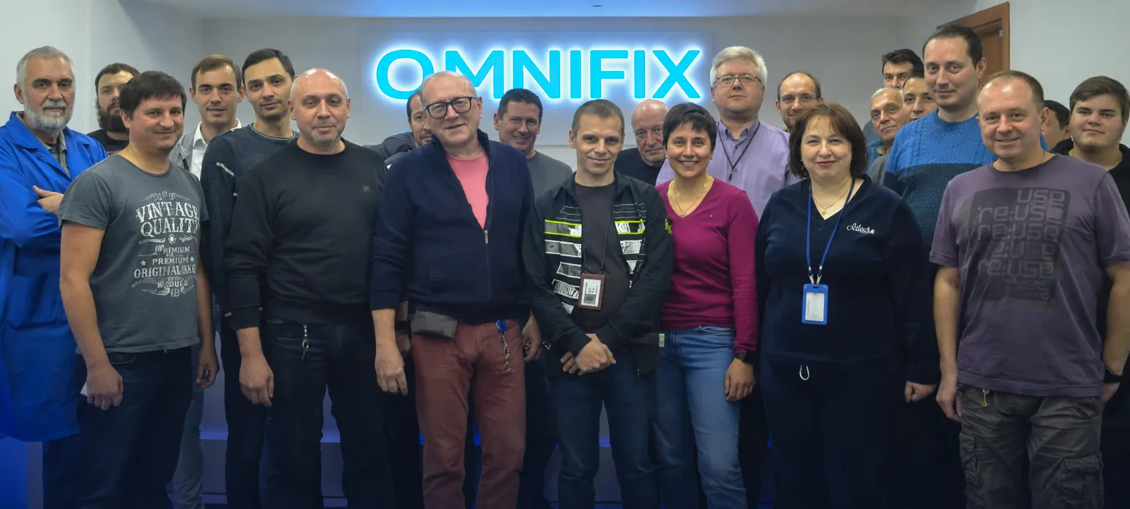 Команда сертифицированных инженеров Omnifix